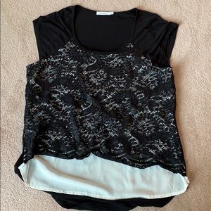 4 for $21 Ricki’s lace front shirt